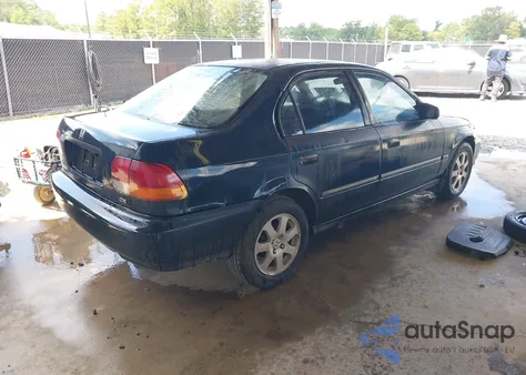 1996 Honda Civic Dx from USA, damaged, VIN 2HGEJ6621TH501298